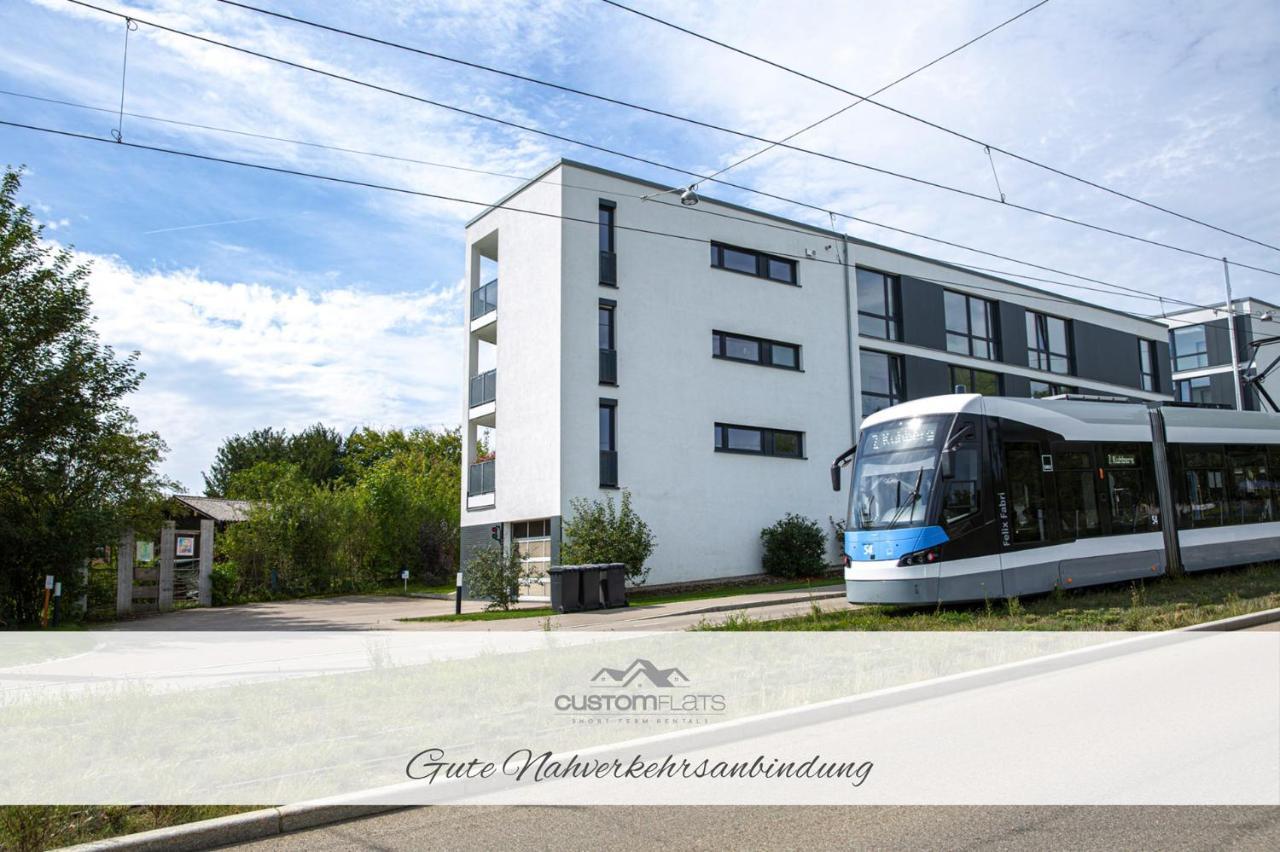 Customflats - Tiefgarage - Terrasse - Uninaehe Apartment Ulm Exterior photo
